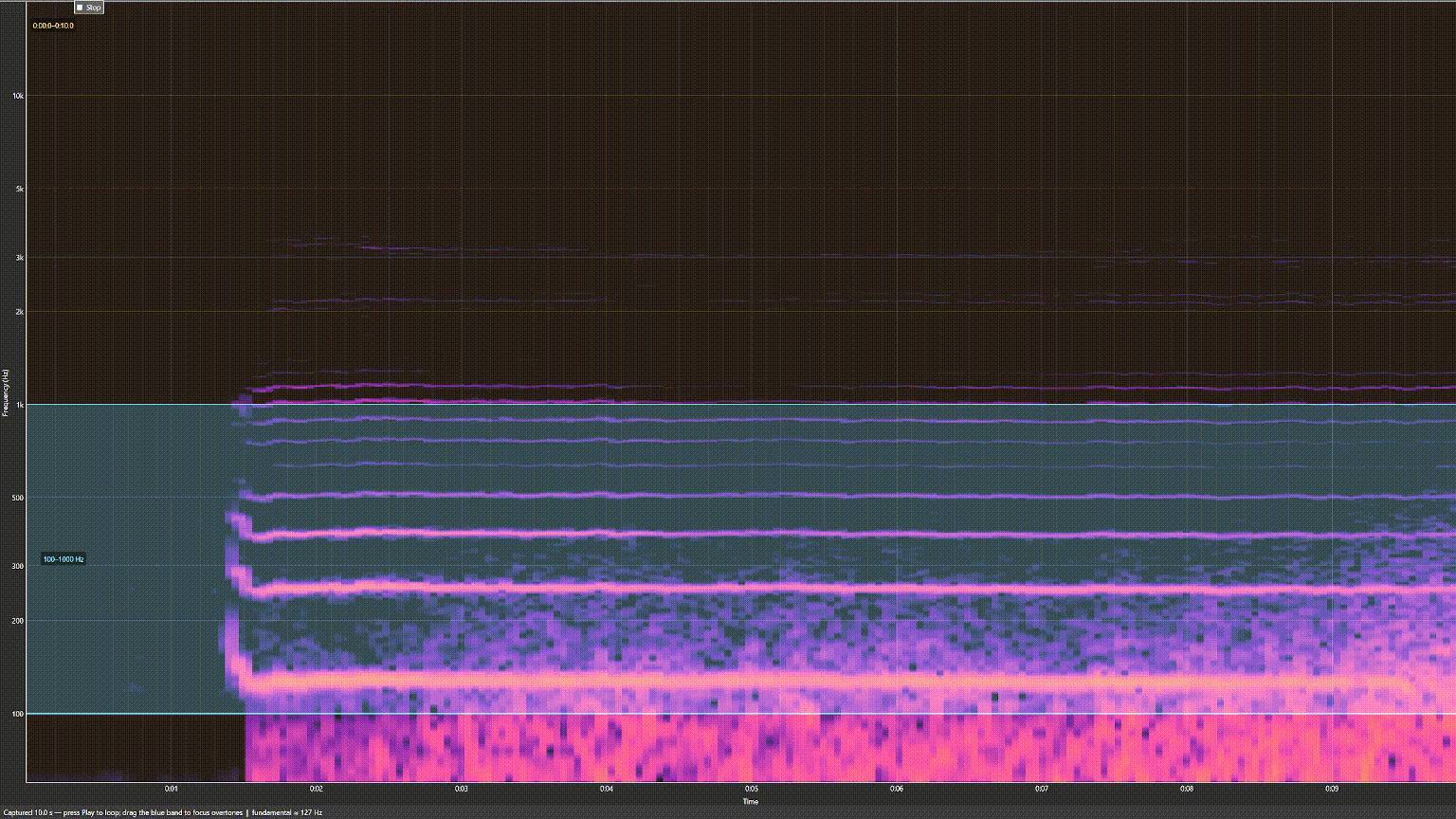 Overtone Visualizer preview